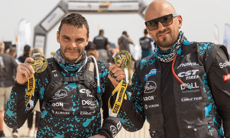 CFMOTO Thunder Racing Team domina en Abu Dhabi con doble podio en la categoría quad