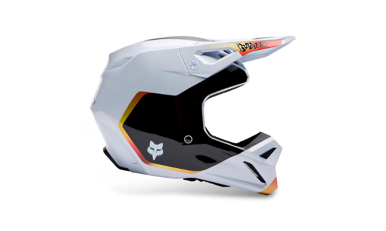 Casco moto enduro hombre FOX V1 Hello Future