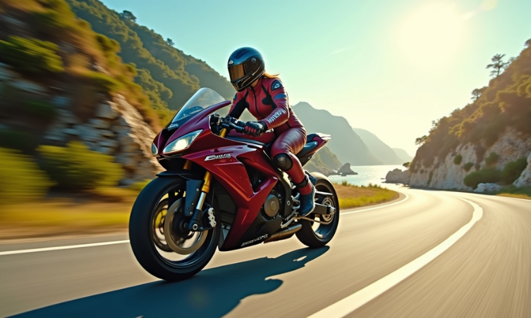 Moto grande para mujer: potencia y estilo sobre dos ruedas