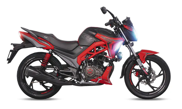 motocicleta veloci razzer gt3 220 cc rojo mate 2025