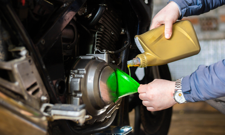 Tipos de aceite para moto