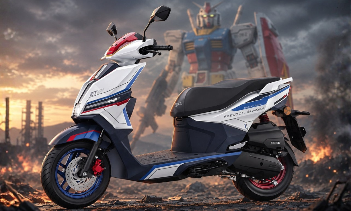 Honda NS125FX Freedom Gundam Limited Edition 2026 motoneta de 124 cc inspirada en Gundam SEED